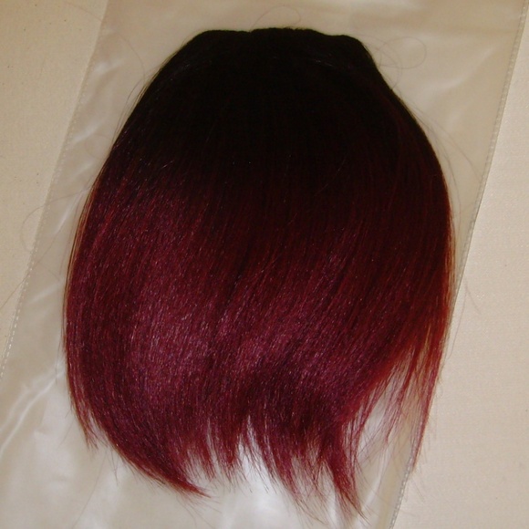 Model Model Drawstring 24 Inch Ponytail and Clip-In Bangs - Picture 7 of 8